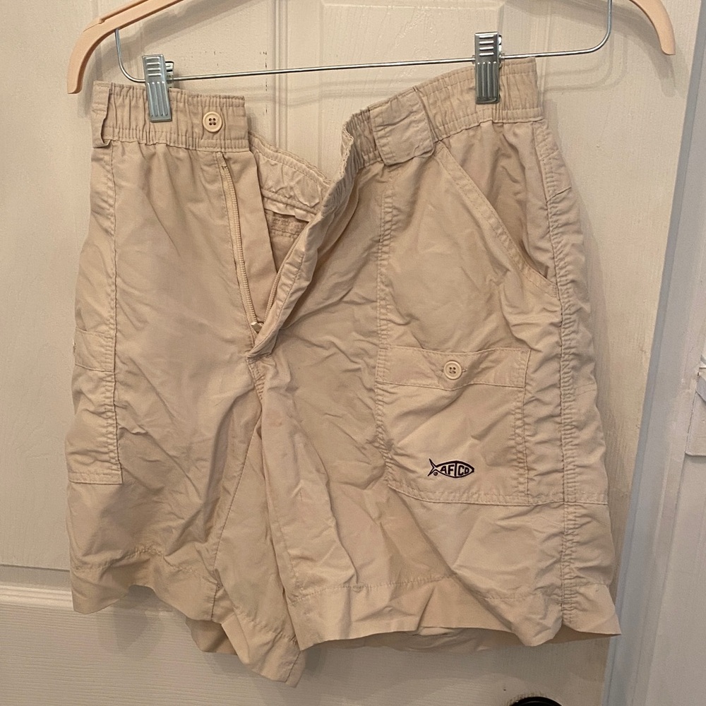 Beige Cargo Shorts - AFTCO Men’s